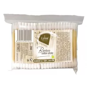 Lybar bambusove vatirane palčke za kozmetično nego 200 kos