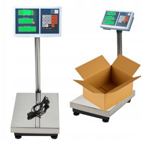   Elektronska trgovinska tehtnica 150 kg LCD platforma za blago
