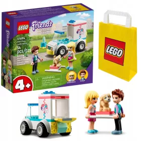 LEGO Friends Klinika za živali NUJNI POMOČ + LEGO VREČKA