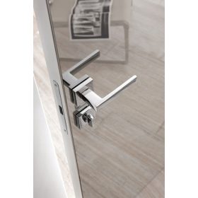 Kreativna vrata Harmony z ogledalom, komplet 80 cm s podboji