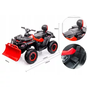 Quad Ramiz PA.S615.CR XT-Speed rdeča