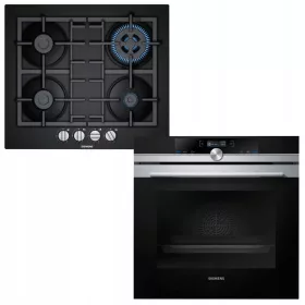   Vgradna kuhalna plošča Siemens iQ300 EN6B6HB90 z električnim pečico HB 634GBS1