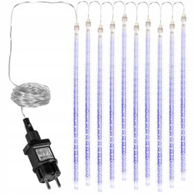 Svetlobna zavesa Voltronic snežak 480 LED meteorit 50 cm