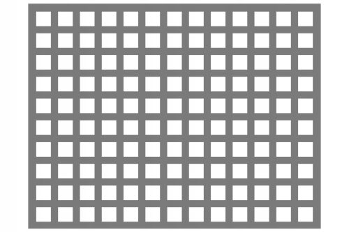 Pocinkana perforirana jeklena pločevina 1mm 1000 x 2000 mm