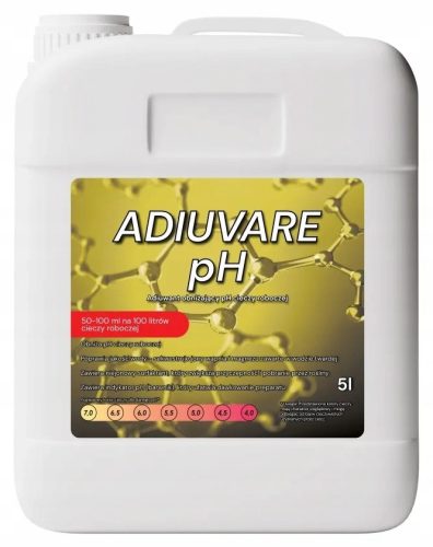 Adjuvant ADIUVARE pH za izboljšanje kvalitete vode, 5L