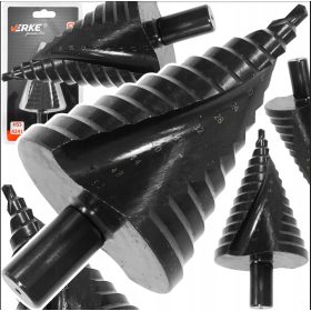   VRETENO STOŽČASTO STOPNIČASTO SPIRALNO VRTALO HSS 4-52 VERKE