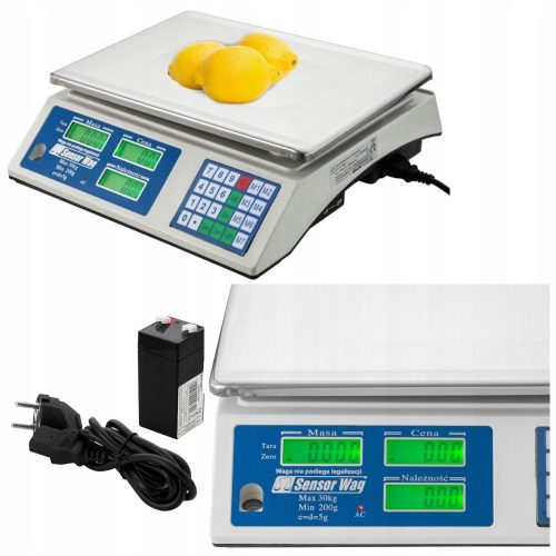 Elektronska trgovinska tehtnica Sensorwag 30 kg x 5 g