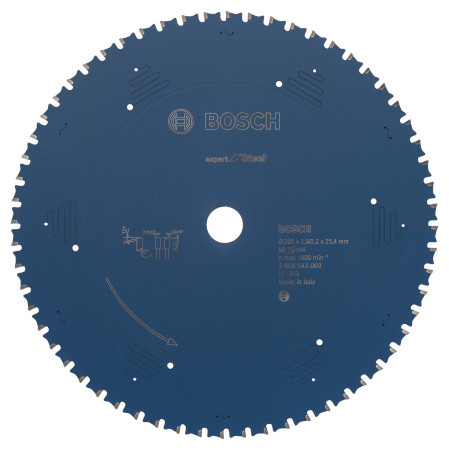  Rezalna plošča Bosch Expert Steel 305 x 25,4 mm