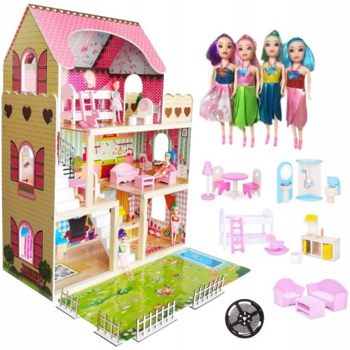 Hiša za punčke Picollo EMI Residence 80 cm