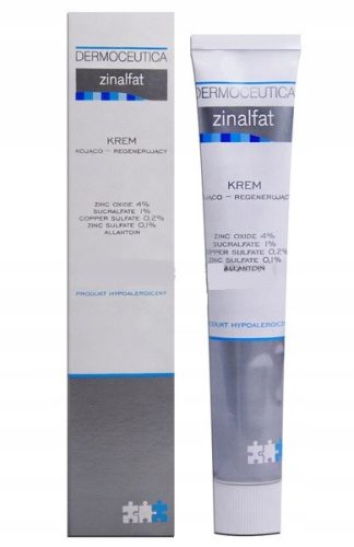 Zinalfat pomirjajoča in obnovitvena krema 50 ml