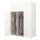 OMARA ZA OTROKE Timetrade 111 x 147 x 47 cm bele