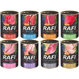 Dolina Noteci Rafi mokra hrana za pse - MIX Okusov 8x800g