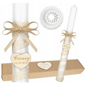 Krstna sveča Topaz WLS za krst in obhajilo