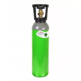   Polna jeklenka CO2 5L s kołnierzem - visokokakovosten prehrambeni plin za Sodastream