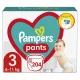 Pampers Hlačne Plenice Velikost 3 204 kosov