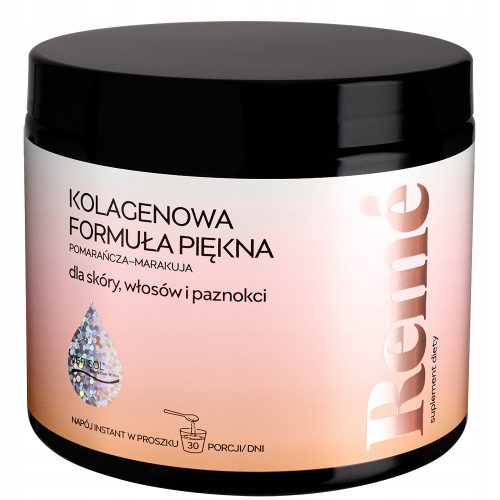 Kolagen Remé z okusom pomaranče in marakuje, 30 obrokov