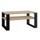  TopEshop Moderna pravokotna klubska mizica 90 x 58 x 50 cm, sonoma hrast