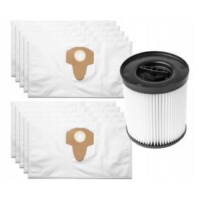   Optimized Name: Set vrečk za sesalnik Parkside PWD s filtrom - 10 kosov

Optimized Description: 
Zestaw vrečk za sesalnik Parkside PWD vključuje 10 pralnih sintetičnih vrečk in 1 zamenljiv zračni filt