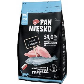  MESNI PIŠČANEC V ponvi S POSTRVJO 5 KG ZA MAČ