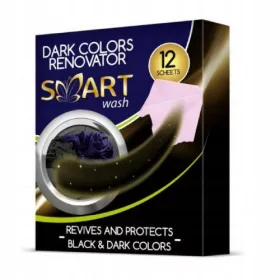 SMART WASH ČISTILNI ROBČKI ZA TEMNA OBLAČILA 12 KOSOV