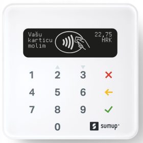 Prenosni plačilni terminal SumUp Air, bel