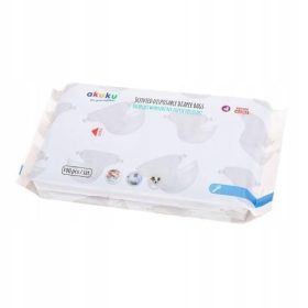 AKUKU DIŠEČE VREČKE ZA RABLJENE PLENIČKE 100 KOS