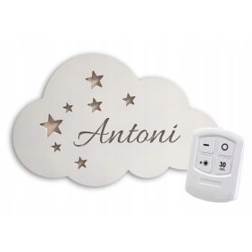 Nočna lučka LED CHMURKA z imenom PILOT