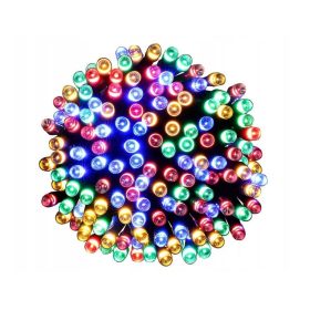   LED Lučke za Božično Drevesce 200 LED Večbarvne Zunanje Božične Lučke
