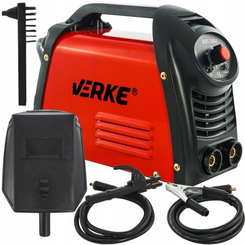 Visokokakovostni varilni inverter Verke 200A LCD MMA IGBT