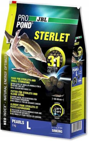 JBL Propond Sterlet L 3kg - Premium Food for Sturgeons
