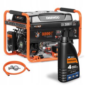 Prenosni enofazni generator Daewoo 3200 W plin