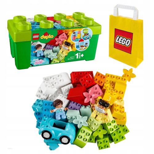 LEGO DUPLO 10913 Kreativni komplet kock + LEGO darilna vrečka - Ustvarjalna otroška zabava