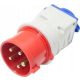 Adapter redukcija IP44 16A/400V na 16A/230V Tarel za zanesljivo povezovanje različnih faznih napetosti. Ta visokokakovostni adapter omogoča enostavno priključitev 3-faznih naprav na standardno enofazn