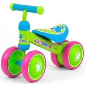 Milly Mally Micro Puppy 6" ravnotežno kolo, zeleno