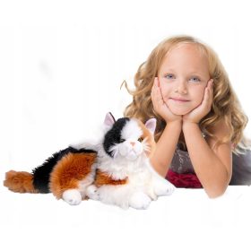 Velika plišasta mačka kot darilo