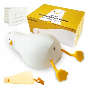   Lučka za otroke - Kaczuszka LED nočna svetilka silikonska darilo