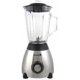    Stekleni mešalnik 500W, drobljenje ledu INOX 1,5l Łucznik BL-566