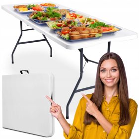  eHoker miza, umetna masa, pravokotna, 180 x 74 x 73,5 cm