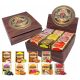 Sadni čajni set z 9 okusi Basilur - idealno darilo! Ta ekskluzivni čajni set vključuje 90 različnih vrst čajev, kot so Caribbean Cocktail, Cranberry, Forest Fruit, Indian Summer, Orange Peach, Raspber