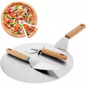 Kuhanje pizze Brunbeste 30,5 x 48,5 cm, premer 30,5 cm