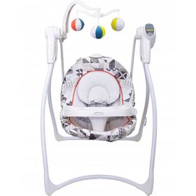 Gugalnik za otroke Graco Lovin Hug Patchwork, bež