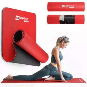 Podloga za vadbo Hop-Sport 183 cm x 61 cm, večbarvna