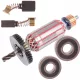  Ležaji ščetk ROTOR MAKITA HP2051 HP2050