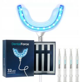 DentalForce Advanced Teeth Whitening Kit with 32LED Light