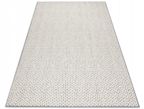 Mozaik preproga Spring Chevron 120x170 cm s sivo geometrijskim vzorcem