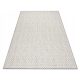 Mozaik preproga Spring Chevron 120x170 cm s sivo geometrijskim vzorcem
