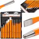 RICHMANN 12-delni set rezalnikov CR-V + etui - Kvalitetno orodje za profesionalno in domačo uporabo
