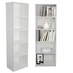   Slovenian Name: Moderen regal EWA za pisarno 50 cm bel

SEO-Optimized Description: Regal EWA je funkcionalen in praktičen kos pohištva, ki bo odlično dopolnil vsako pisarno ali sobo za mlade. Njegova 