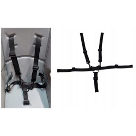 Pas za stol, voziček in avtosedež s 5-točkovno varnostjo