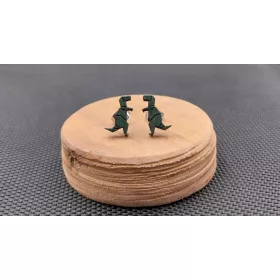  Leseni uhani DINOZAVRI T-REX